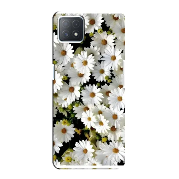 Чехол с рисунком «Рамка в ромашках» для OPPO A72 (5G) Чехол с рисунком «Рамка в ромашках» для OPPO A72 (5G)