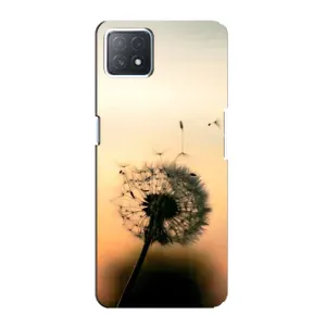 Силиконовый Чехол с одуванчиками на Oppo a72 (5G) (Роздумаханый одуванчик)