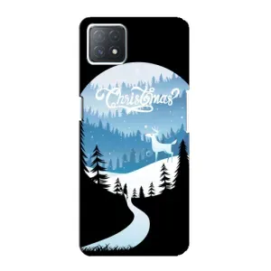 Силіконовий бампер на різдво для Oppo a72 (5G) (Різдвяний Олень)