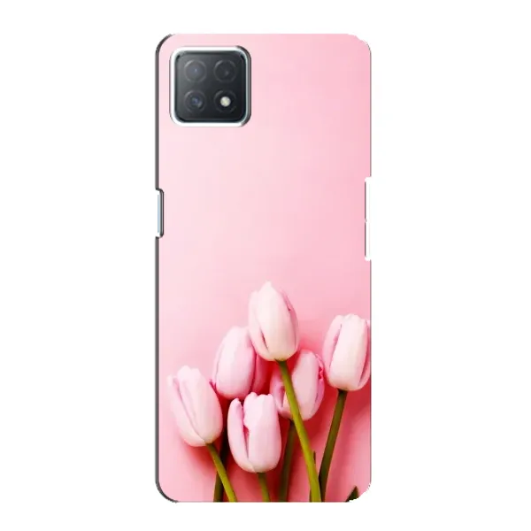 Чехол с рисунком «Розовые тюльпаны» для OPPO A72 (5G) Чехол с рисунком «Розовые тюльпаны» для OPPO A72 (5G)