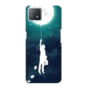 Чохол (ТПУ) з планетами на Oppo a72 (5G) (To The moon)