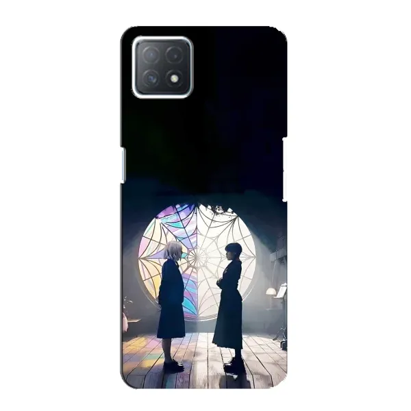 Чехол с рисунком «Уэнсдей и Энди» для OPPO A72 (5G) Чехол с рисунком «Уэнсдей и Энди» для OPPO A72 (5G)