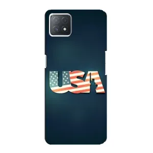Чехол Флаг USA для Oppo a72 (5G) (USA)