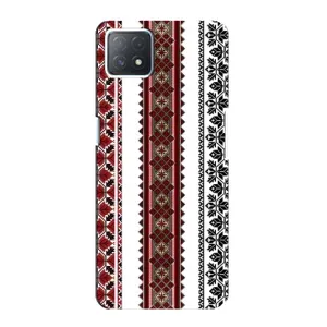 Силиконовый Чехол на Oppo a72 (5G) с картинкой Вышиванки (Вышиваночки)
