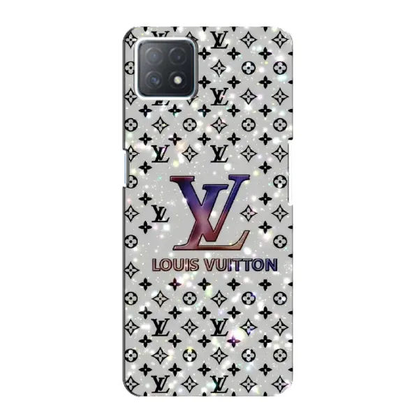 Чехол с рисунком «Яркий LV» для OPPO A72 (5G)