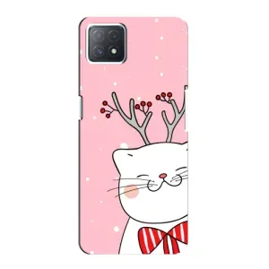 Чохол на тематику: Коти для OPPO A72 (5G) (Зимовий кіт)