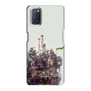 Чехлы на военную тематику для Oppo A72 (Азовсталь)