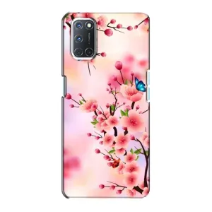 Чохол з картинкою Сакури на Oppo A72 (Метелики на сакурі)