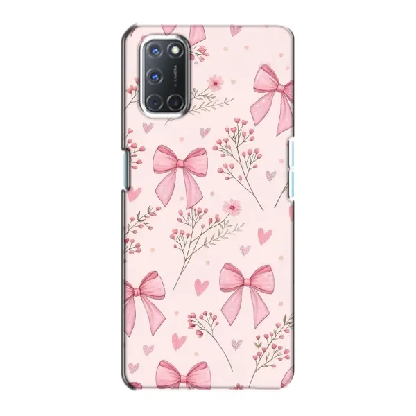 Чехол с рисунком «Банты с цветами» для OPPO A72 Чехол с рисунком «Банты с цветами» для OPPO A72