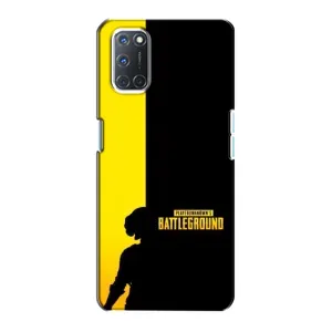 Чохол (TPU) з картинкою "Лого Пабг" на Оппо А72 (Battlegrounds)
