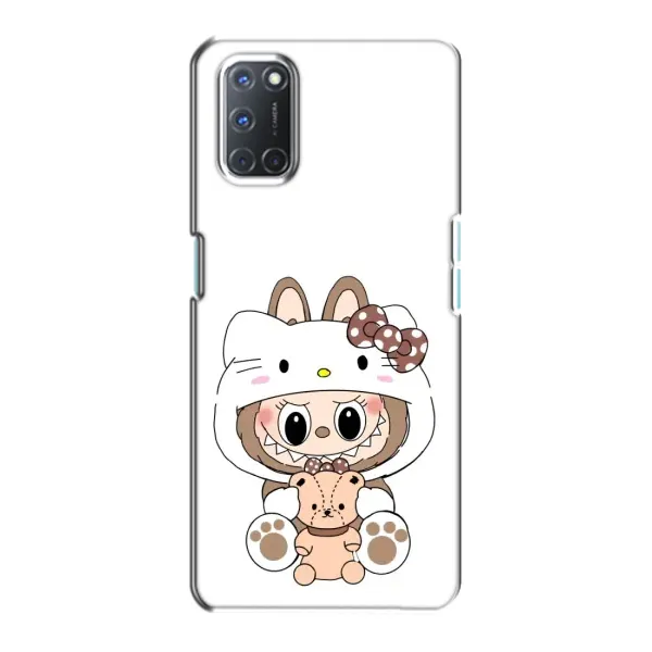 Чехол с рисунком «Белый Лабубу» для OPPO A72 Чехол с рисунком «Белый Лабубу» для OPPO A72