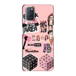 Чехлы с картинкой для Oppo A72 (BLACK PINK коллаж)