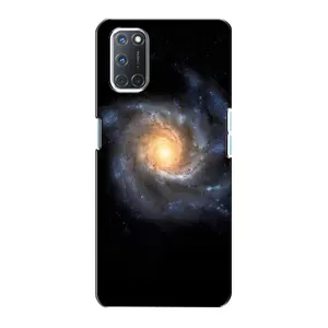 Чохли КОСМОС на Oppo A72 (Чорна дира)