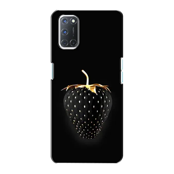 Чехол с рисунком «Чёрная клубника» для OPPO A72 Чехол с рисунком «Чёрная клубника» для OPPO A72