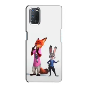 Силиконовый чехол с принтом Зоотрополіс для Oppo A72 (Джуди и Ник)