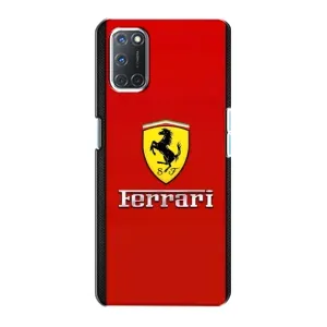 Силіконовий бампер з картинкою машини на Oppo A72 (Ferrari Logo)
