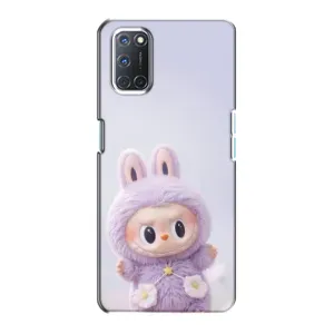 Чехол с рисунком «Фиолетовый Лабубу» для OPPO A72