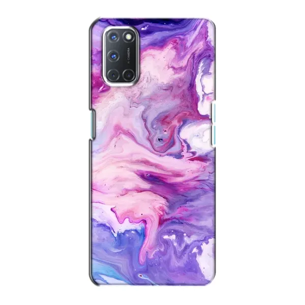 Чехол с рисунком «Фиолетовый мрамор» для OPPO A72 Чехол с рисунком «Фиолетовый мрамор» для OPPO A72