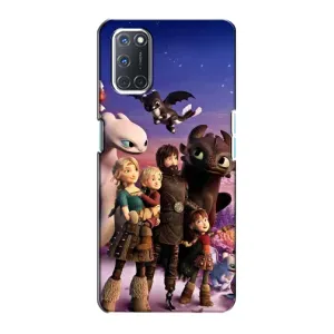 Чехол дракон Беззубик для Oppo A72 (Герои дракона)