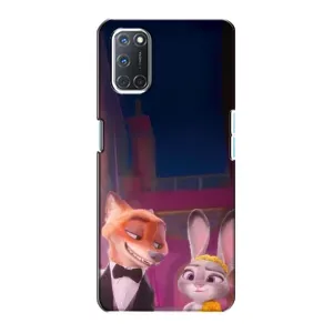 Силиконовый чехол с принтом Зоотрополіс для Oppo A72 (Главные герои)