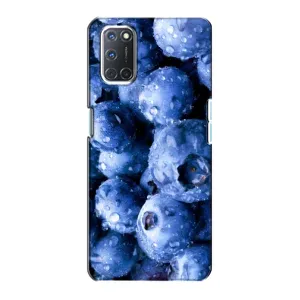 Чехол с изображением вкусной еды для Oppo A72 (Голубика)