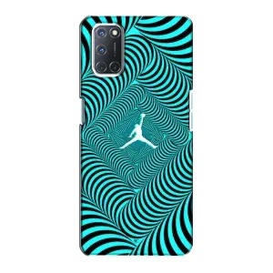 Силиконовый Чехол Nike Air Jordan на Оппо А72 (Jordan)