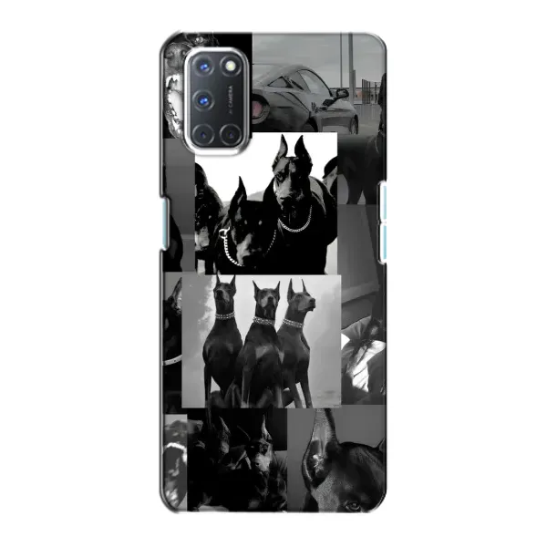 Чехол с рисунком «Коллаж Доберман» для OPPO A72 Чехол с рисунком «Коллаж Доберман» для OPPO A72