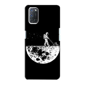 Силіконовый Чохол з принтом "Космонавти" на Oppo A72 (Космонавт)