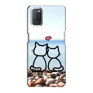 Силіконові Чохли Коханій людині для Oppo A72 (Котейки)