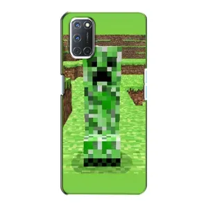 Чохли для Oppo A72 (Персонажі МайнКрафт) (Кріпер 2)