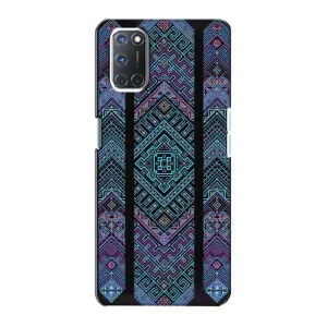 Силиконовый Чехол на Oppo A72 (Крутой орнамент)