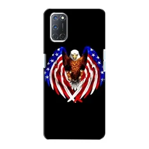 Чохол Прапор USA для Oppo A72 (Крила США)