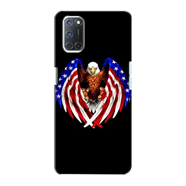 Чехол с рисунком «Крылья США» для OPPO A72