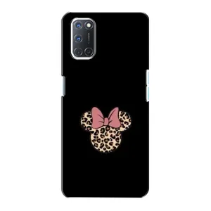 Чехол с леопардовым принтом на Oppo A72 (Леопардовая Минни)