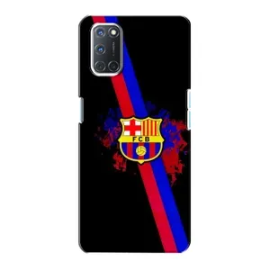 Чохол для Oppo A72 (Барселона) (Лого Барси)