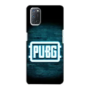 Чохол (TPU) з картинкою "Лого Пабг" на Оппо А72 (Лого PUBG)