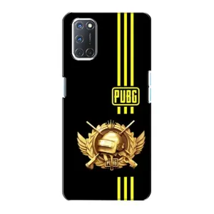 Чохол (TPU) з картинкою "Лого Пабг" на Оппо А72 (Логотип PUPG)