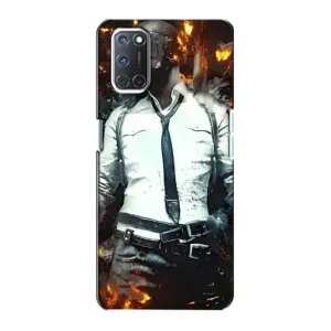 Чохол з картинкою "Герой Pubg" на Oppo A72 (Man Пубг)