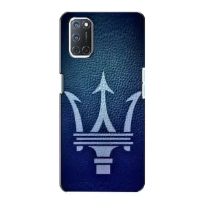 Чохли з тематикою "Круті машини" на Oppo A72 (Лого Maserati)