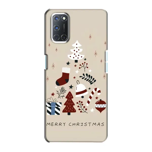 Чехол с рисунком «Merry Christmas» для OPPO A72 Чехол с рисунком «Merry Christmas» для OPPO A72