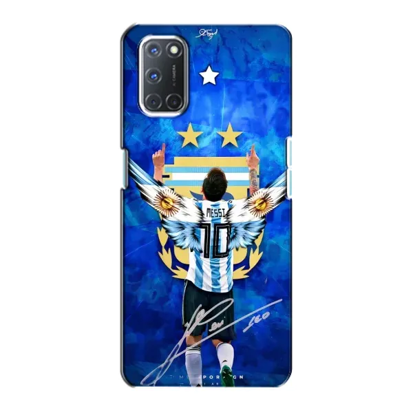 Чехол с рисунком «Месси Аргентина» для OPPO A72