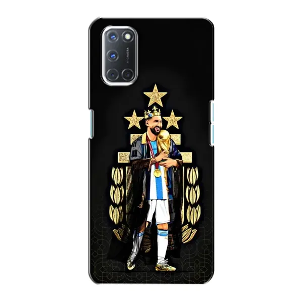 Чехол с рисунком «Месси король» для OPPO A72