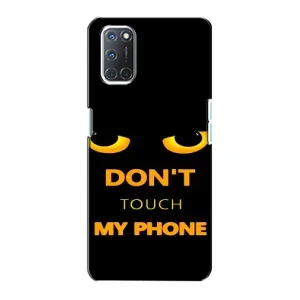 Чехол с Прикольным принтом на Oppo A72 (Не трогай мой телефон)