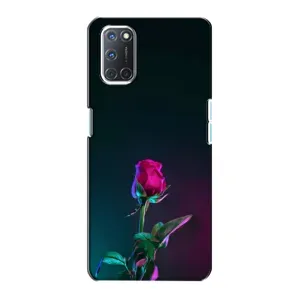 Чохли з принтом Троянд для Oppo A72 (Нічна троянда)