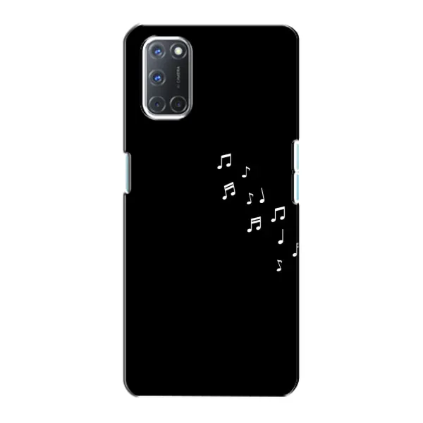 Чехол с рисунком «Ноты» для OPPO A72