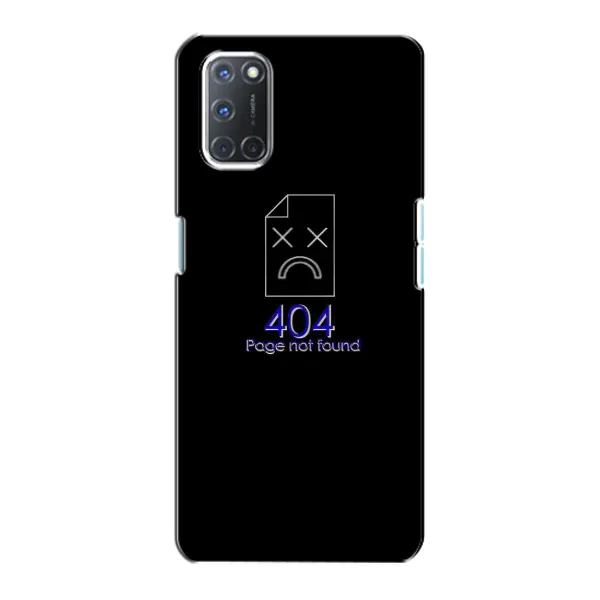 Чохол з малюнком «Помилка 404» для OPPO A72 Чохол з малюнком «Помилка 404» для OPPO A72