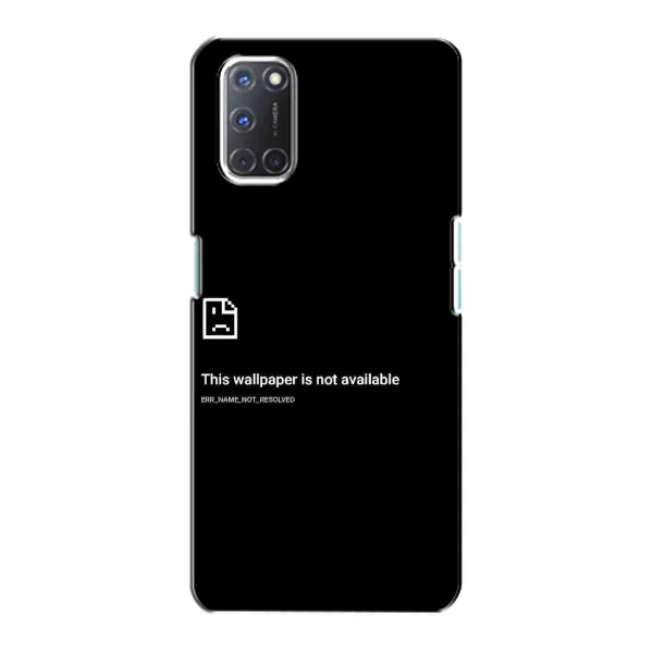Чохол з малюнком «Помилка» для OPPO A72 Чохол з малюнком «Помилка» для OPPO A72