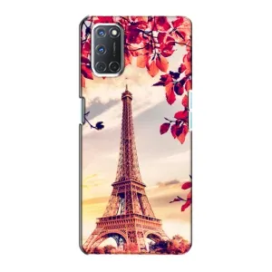 Чехол с Эйфелевой башней на Oppo A72 (Paris photo)