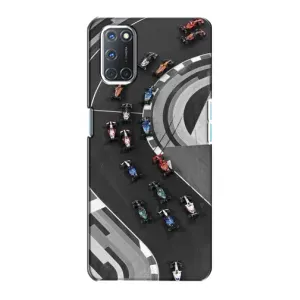 Чехол фильм Формула 1 для Oppo A72 (Гонки ф1)