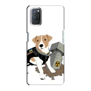 Чехол с принтом Собаки Патрон для Oppo A72 (Пёс Патрон с ракетой)